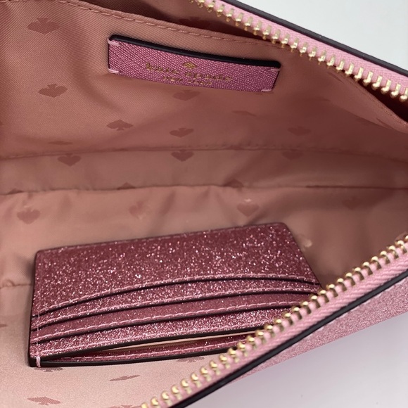 Kate Spade Lola Glitter Crossbody and Card Holder - Picture 10 of 12
